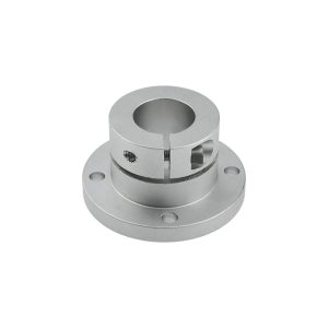 Guide shaft support bracket type open flange base shaft collar