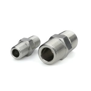 double-ended wire hexagon male connector stainless steel male connector